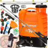 Akumulátorový chrbtový postrekovač 16 l – oranžový DEMON M80203