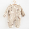 Dojčenský Wellsoft zimný overal New Baby Polar Bear Sivá 68 (4-6m)