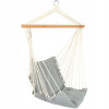 Závesné hojdacie kreslo - Hammock Brazílska kreslo 90x50cm Nature Grey s WS (Hammock Brazílska kreslo 90x50cm Nature Grey s WS)