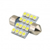 LED 16x 3528 SMD SUFIT - 31mm, Biela