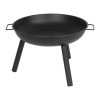 Kovové ohnisko Elis BBQ, okrúhle, 57x66x40 cm 2212987