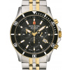 Hodinky Swiss Alpine Military 7022.9147 Chronograph Mens Watch 42mm 10ATM