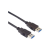 PremiumCord Kabel USB 3.0 Super-speed 5Gbps A-A, 9pin, 1m ku3aa1bk