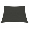vidaXL Tieniaca plachta 160 g/m² antracitová 3/4x3 m HDPE 311104