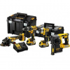 DeWALT - 10-dielna súprava AKU náradia, batérií a nabíjačky DCK422P3T