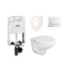 Fayans Cenově zvýhodněný závěsný WC set Jika k zazdění + WC Neo SIKOJJ1