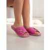 Detské papučky kožené, ružové 05 , Detské topánky 31