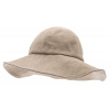 CTH Ericsson of Sweden Letný béžový ľanový klobúk so širším okrajom - Doris Bucket Hat Veľkosť: 59 cm (L)