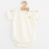Dojčenské body s krátkym rukávom z organickej bavlny New Baby Olivy - 86 (12-18m)