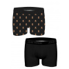 Panské boxerky John Frank JF2BFUN102 2PACK M Mix