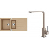 Set Alveus (dřez Cadit 80 Beige 55 + baterie Afra Beige 55) SETA25434