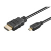PremiumCord 4K Kabel HDMI A - HDMI micro D 2m kphdmad2