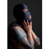 Fetish Fantasy - Spandex 3 Hole Hood Black