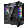Herná počítačová skriňa typu Mid-Tower ATX Počítačová skriňa so 6 x 120 mm ventilátormi PWM ARGB