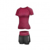 Runner Short 2W fitness set plum Velikost oblečení: S