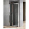 RONAL ARELIA D20S3 120cm dvere do niky alebo do kombinácie / sprchový kút rohový, profil chróm, sklo číre, D20S31204007