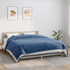 zahrada-XL Záťažová prikrývka modrá 220x260 cm 11 kg látka 350802