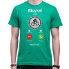 Fajntričko Cyklo Cyklo tričko - Bicykel volá, musím ísť... Phone, Farba zelená, Strih/ Variant Dámsky