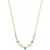 ANIA HAIE N033-03G Into the Blue Ladies Necklace, adjustable
