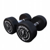 Gorilla Sports Guľaté jednoručné činky gumové 2 x 10 kg