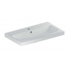 Geberit iCon Umývadlo, 75x42x17 cm, s prepadom, s otvorom na batériu, KeraTect, biela 501.842.00.2