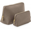 BagBase toaletné puzdro M BG751M taupe
