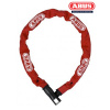 ABUS reťazový zámok 8800/120 červený