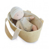 Doudou Julijou Pol v tašce do kočárku 28 cm