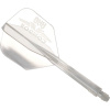 Letky s násadkou Condor AXE Logo No6, priehľadné, stieborné Dĺžka násadky: 27 mm
