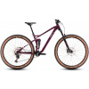 Cube STEREO ONE22 Race wine n grey Veľkosť: M
