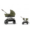 CYBEX Gazelle S + Gazelle S Cot S Set moss green 2025