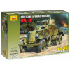 Zvezda - obrněný automobil BA-10, 2. světová válka, Model Kit 3617, 1/35