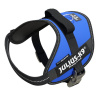 Julius-K9 IDC Powerharness Blue - postroj najvyššej kvality, modrý postroj pre psa - Mini