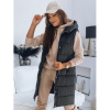 Dámska prešívaná vesta NOELIA čierna (ty3134) M
