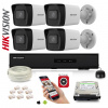 Hikvision 4 kamerový set 4Mpix IP kamery POE