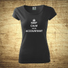 Keep calm, I´m an accountant, Barva Černá, Velikost 2XL Bezvatriko.cz 208175