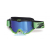 Okuliare Progrip 3201-FL Mirrored - Dual Color - čierno-zelené