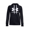 Under Armour Rival Fleece Logo Hoodie-BLK 1356318-001 (S)