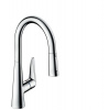 HansGrohe Talis M51 - Drezová batéria Talis s výsuvnou spŕškou, EcoSmart, chróm 72817000