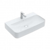Villeroy & Boch Finion Umývadlo so skrytým prepadom, 80x47 cm, s CeramicPlus, alpská biela 41688CR1