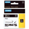 páska DYMO 1805437 PROFI D1 RHINO White On Black Vinyl Tape (9mm) (1805437)