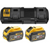 DeWalt DCB132X2 dvojitá nabíječka FLEXVOLT + 2 x 9,0 Ah