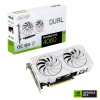 ASUS VGA NVIDIA GeForce RTX 4060 DUAL OC EVO 8G WHITE, 8G GDDR6, 3xDP, 1xHDMI 90YV0JCB-M0NA00