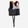 DECATHLON Pomocná plávacia vesta 50N+ na kajak/paddleboard/jachting sivá 25-40 kg