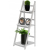HomePRO PHO8423 Regál, Policový rebrík 42x39x109 cm, biela