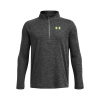 UNDER ARMOUR UA Tech Textured 1/2 Zip-GRY - L
