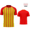 Športové tričko GIVOVA Rugby red-yellow|XL
