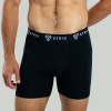 GymBeam Pánske boxerky Essential 2Pack Black - STRIX Veľkosť: XL 88258-4-XL