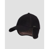 Pánska šiltovka S Bočnými Klapkami Stetson Baseball Cap Wool Cashmere Ef čierna