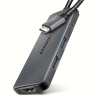 AXAGON HMC-5H8K, USB 5Gbps hub, 2x USB-A, USB-C, HDMI 8k/30Hz, PD 100W, kábel USB-C 15cm HMC-5H8K